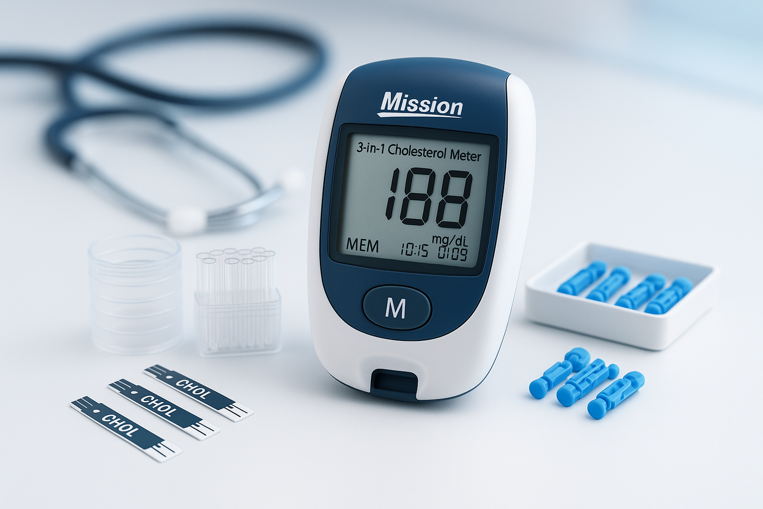 Comparison guide for choosing the best cholesterol meter for home testing and monitoring