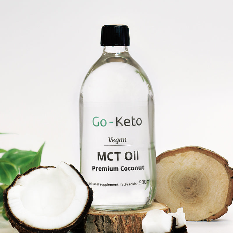 Olio MCT C8/C10 Go-Keto Bottiglia Sciroppo 500ml