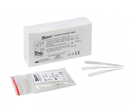 Mission 3-in-1 Cholesterol 35 µl Blood Capillaries (x50)