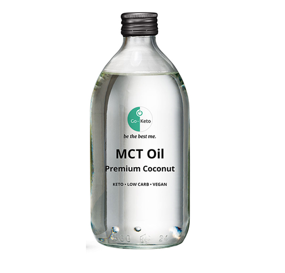 Olio MCT C8/C10 Go-Keto Bottiglia Sciroppo 500ml
