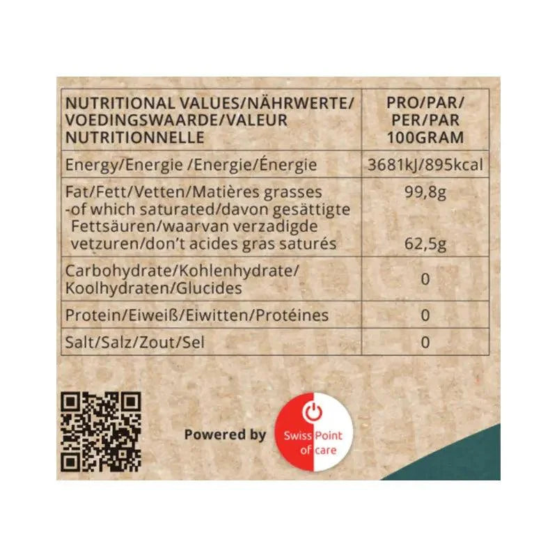 Organic Bio Ghee 1,250g – product overview