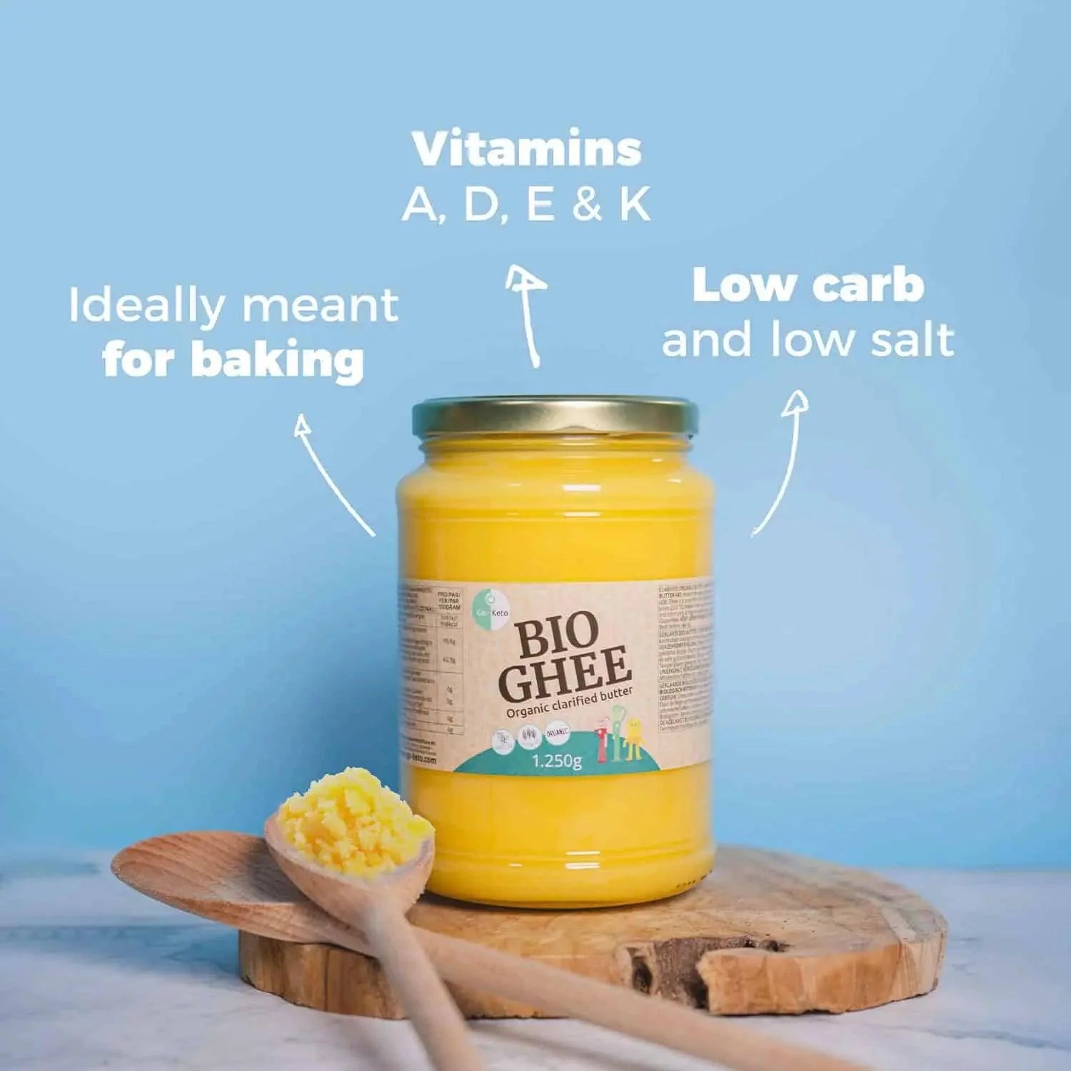 Organic Bio Ghee 1,250g – product overview