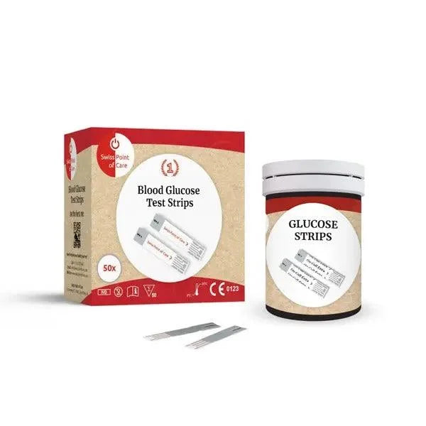 Blood Glucose Test Strips Swiss Point of Care x50 swiss point of care P-OETS-50SP