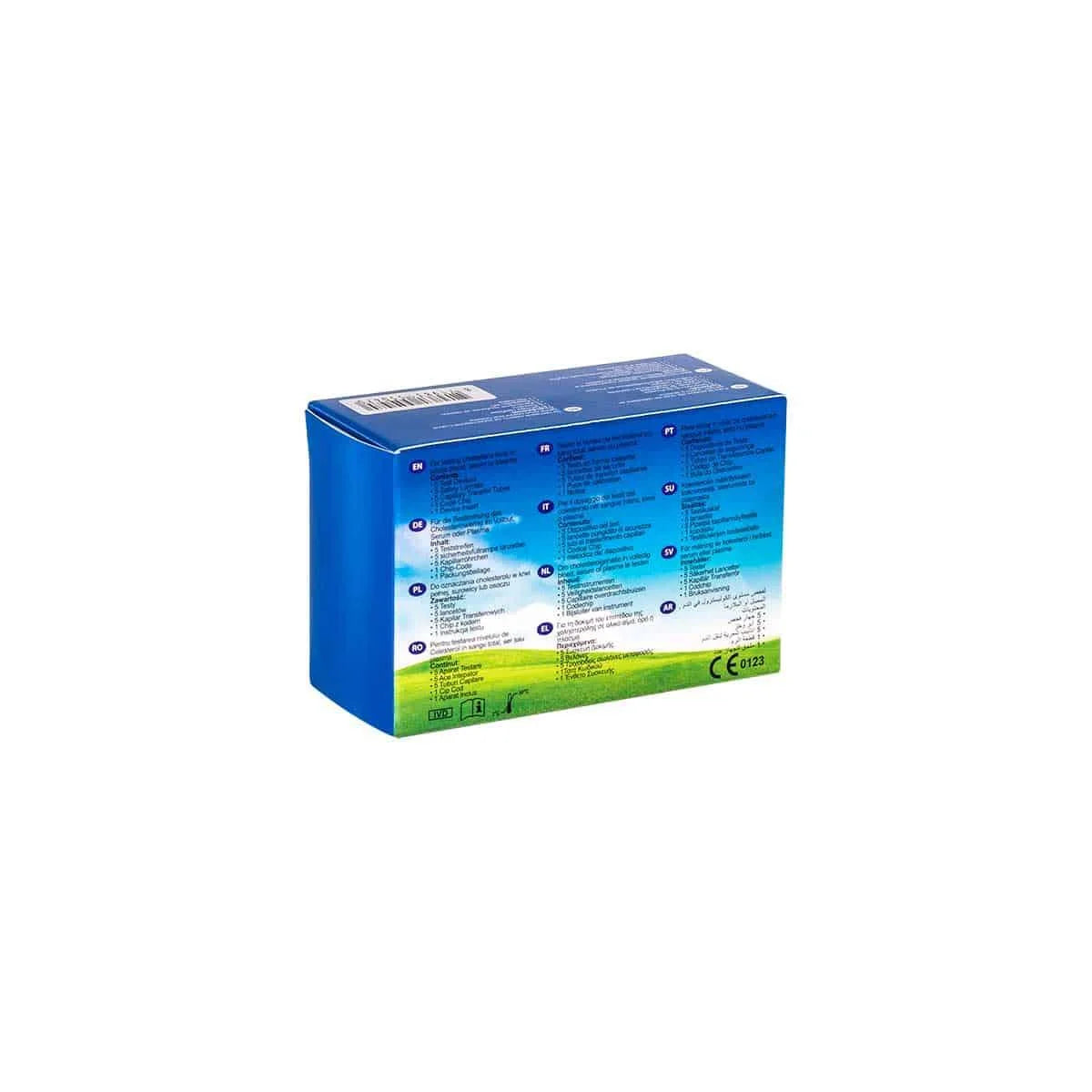 Cholesterol Teststrips Mission 3-in-1 Swiss Point of Care x5 swiss point of care P-MTES-05SP