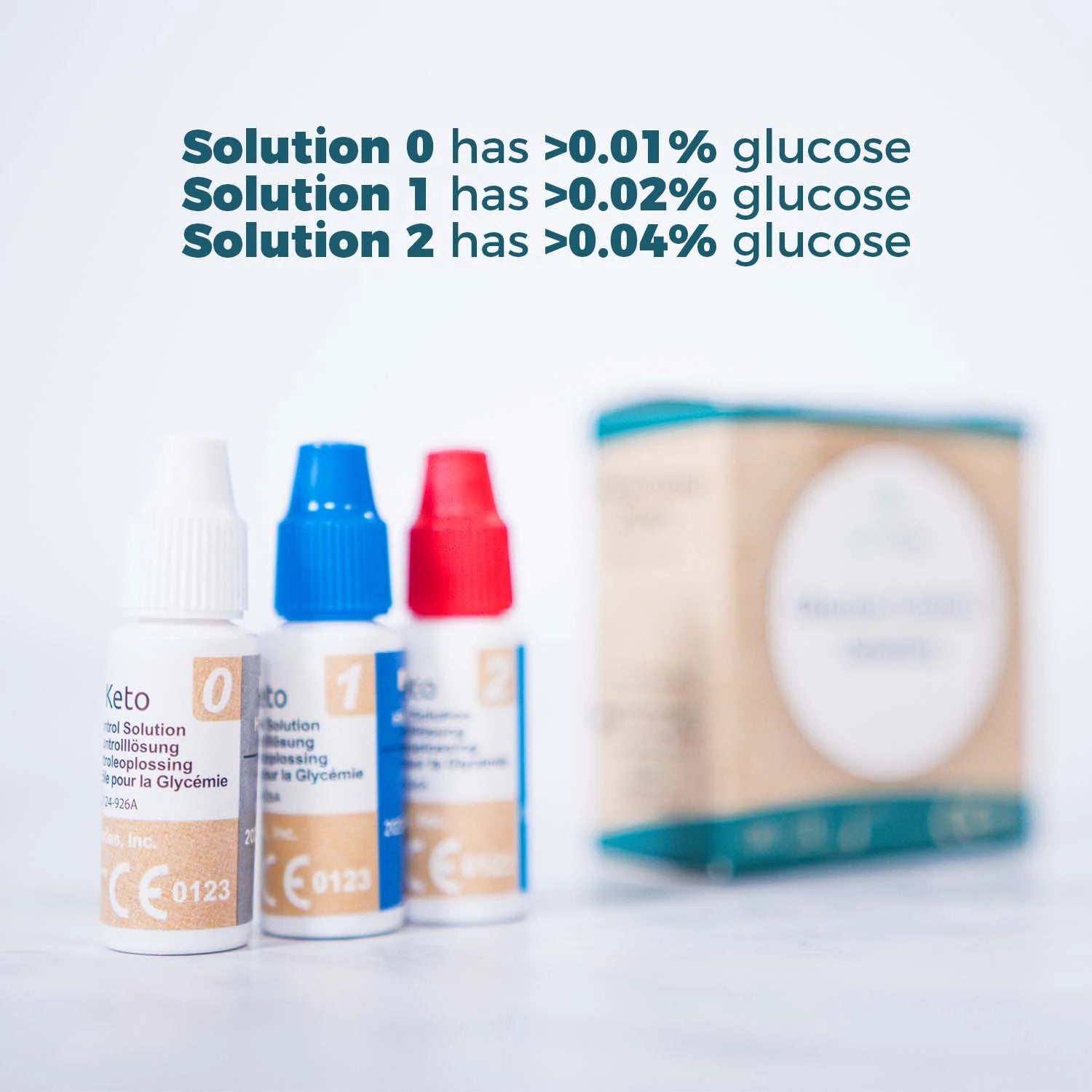 Go-Keto Glucose Control Solution (3 bottles) – product overview