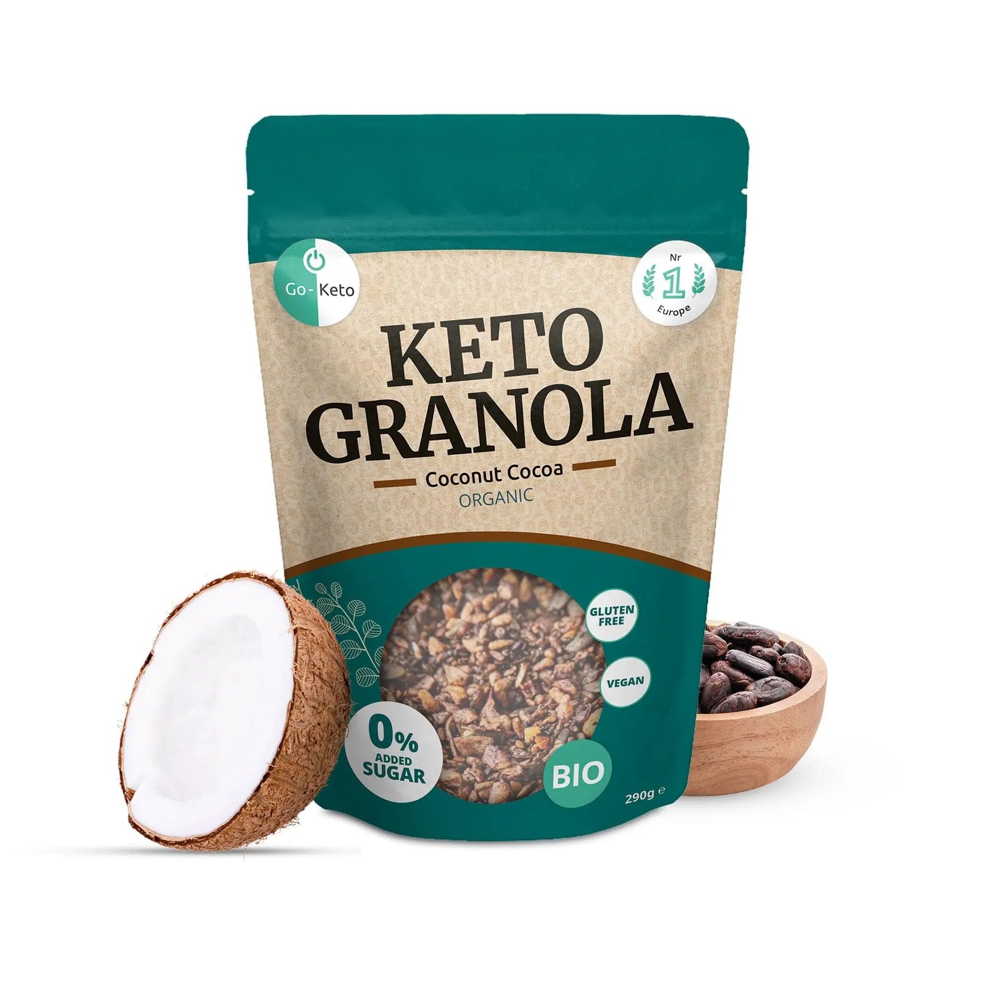 Bio Keto Granola Cocco Cacao Go-Keto 290g – product overview