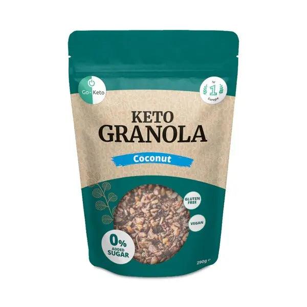 Go-Keto Keto Granola Coconut Go-Keto 290g P-GK-GR02-HB Vital20