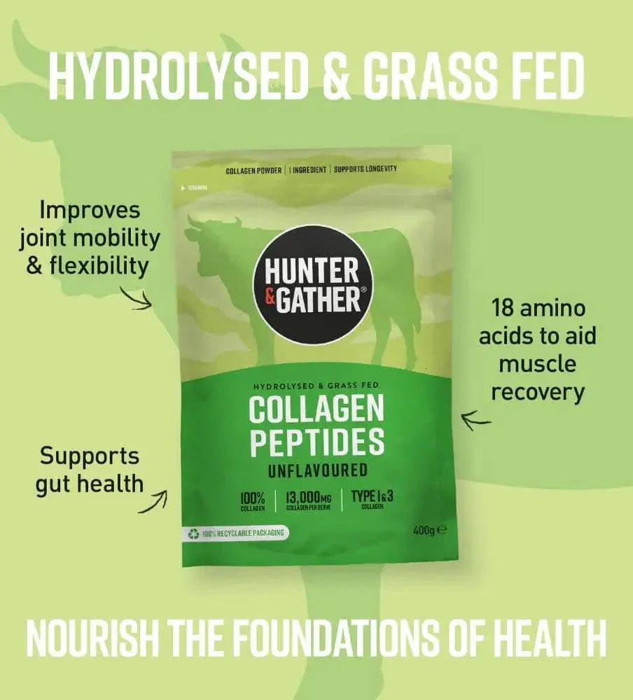 Hunter & Gather Bovine Collagen Powder Hunter & Gather 400g 00900021 Vital20