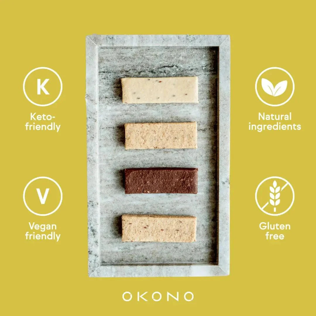 Keto Bar Almond Lemon OKONO 40g okono Snacks 03000014