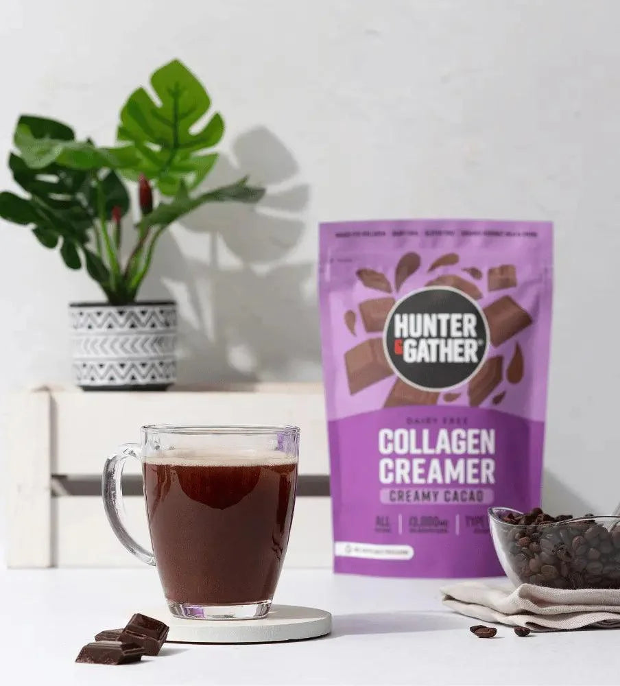 Keto Collagen Creamer Cacao Hunter & Gather 300g hunter & gather 00900043