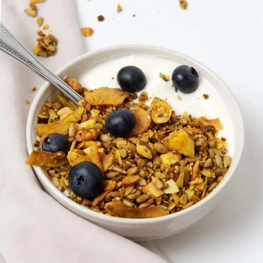 Keto Granola Golden Dream Curcuma & Ginger OKONO 300g x8 okono 03000026