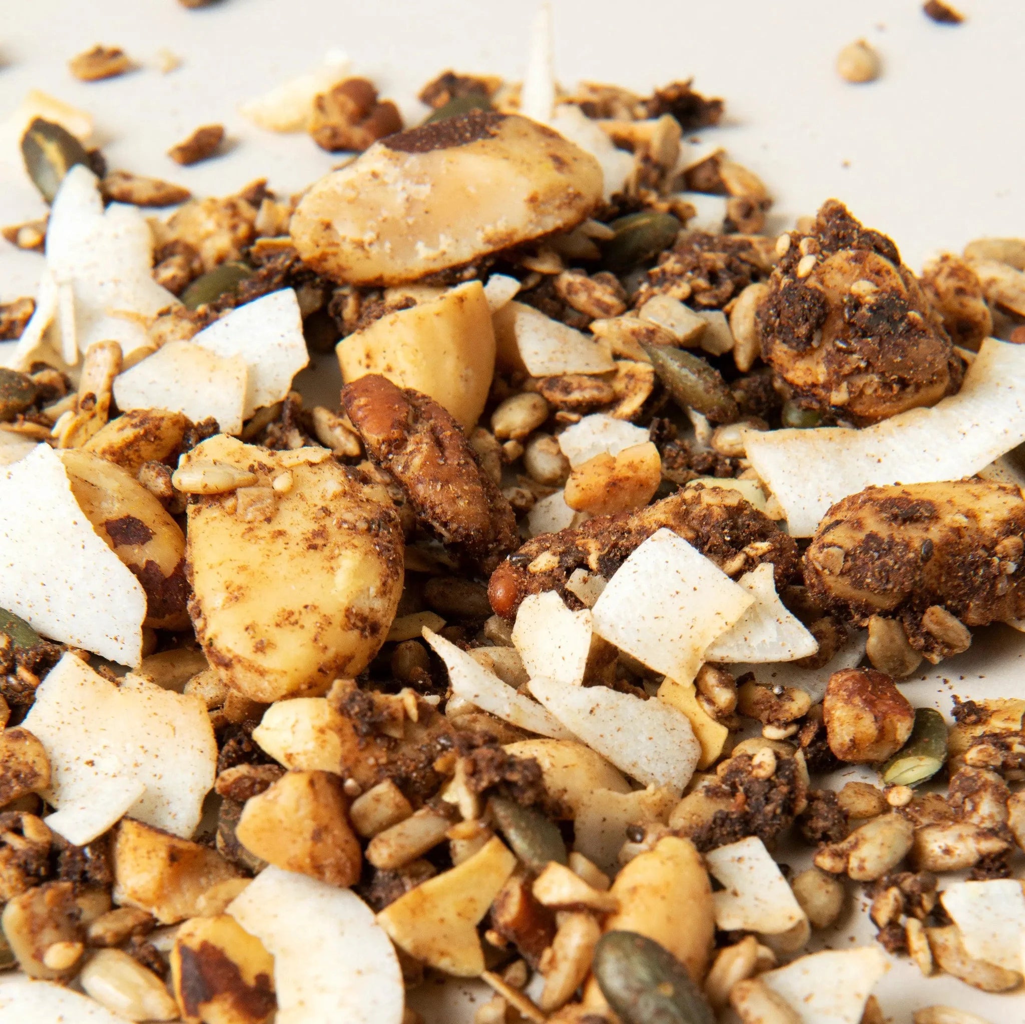 Keto Granola No Nuts, No Glory - Pure Seeds & Nuts x8 okono 03000027