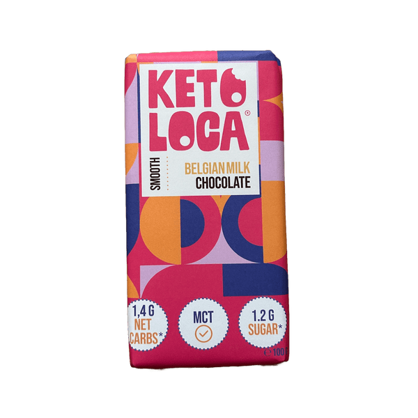 Keto Loca Belgian Chocolate Milk Keto-Loca 100g 02800002 Vital20