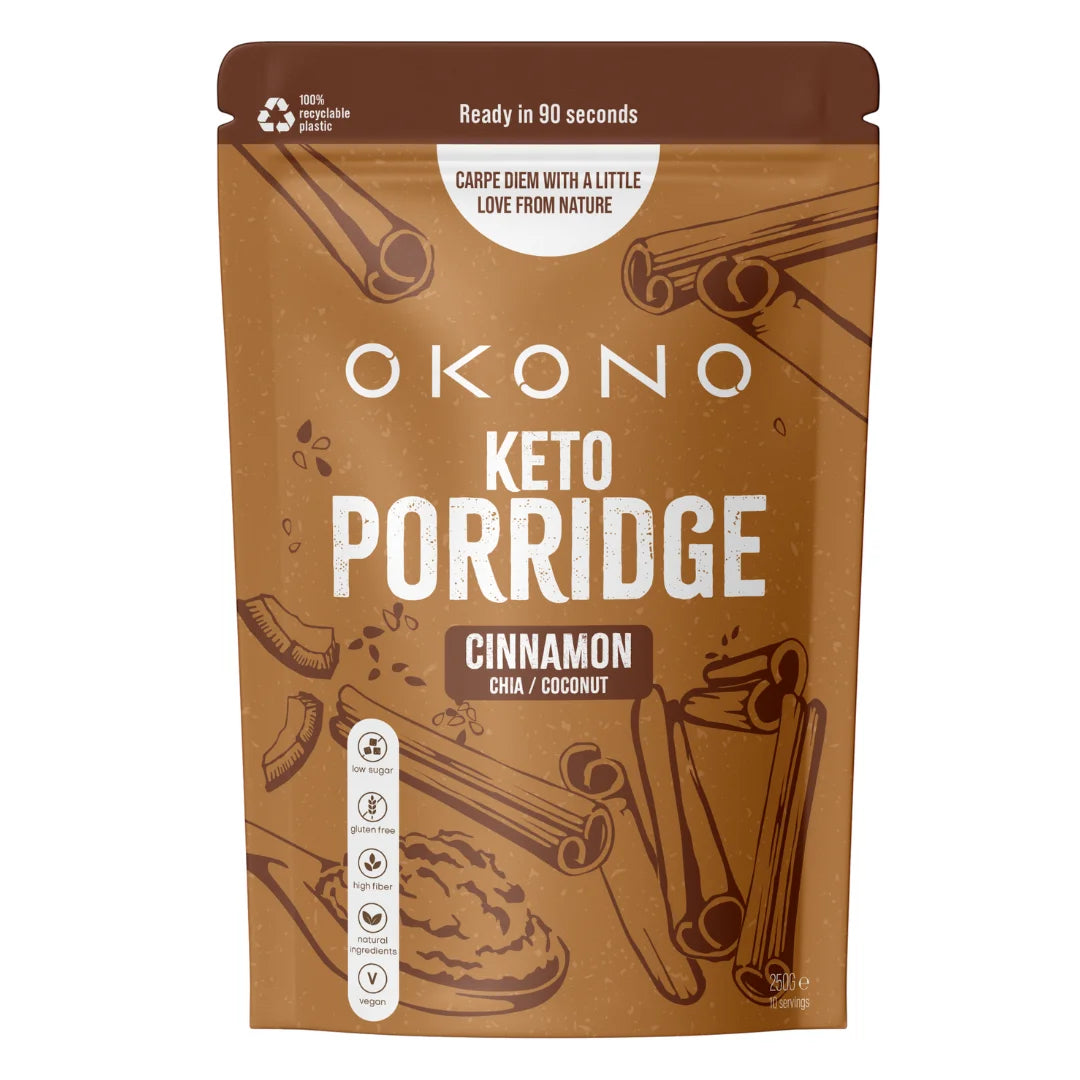 Keto Porridge Cinnamon OKONO 250g OKONO 03000039