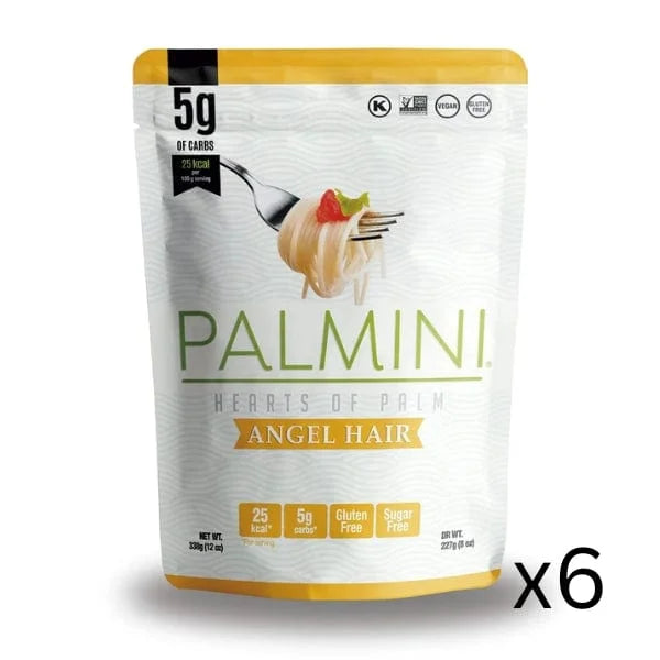 Low Carb Angel Hair Palmini 338g x6 palmini 04300012
