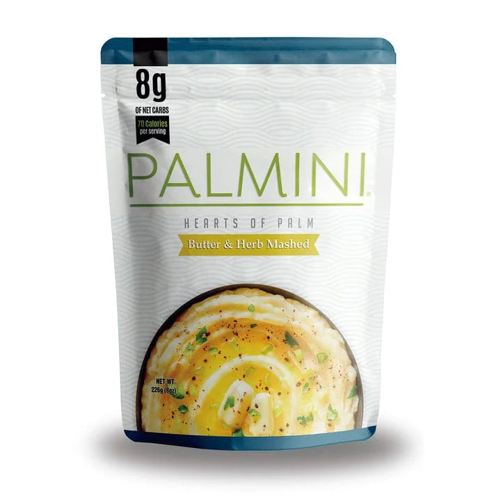 Low Carb Mashed Butter & Herb Palmini 226g x6 palmini 04300018