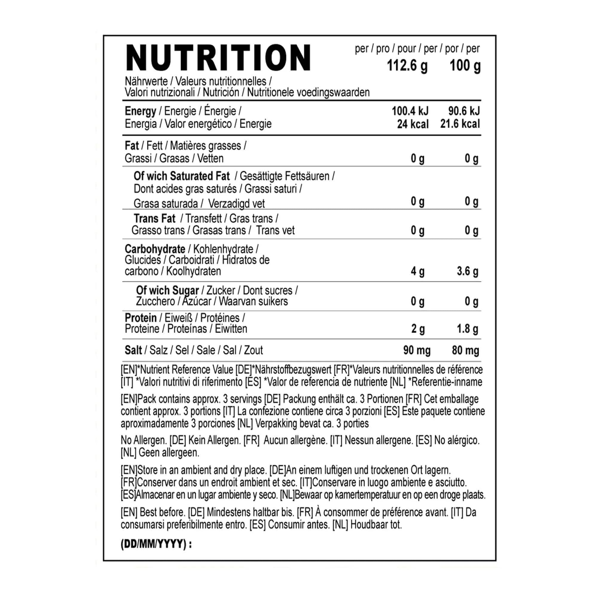 Low Carb Mashed Palmini 338g x6 palmini 04300015