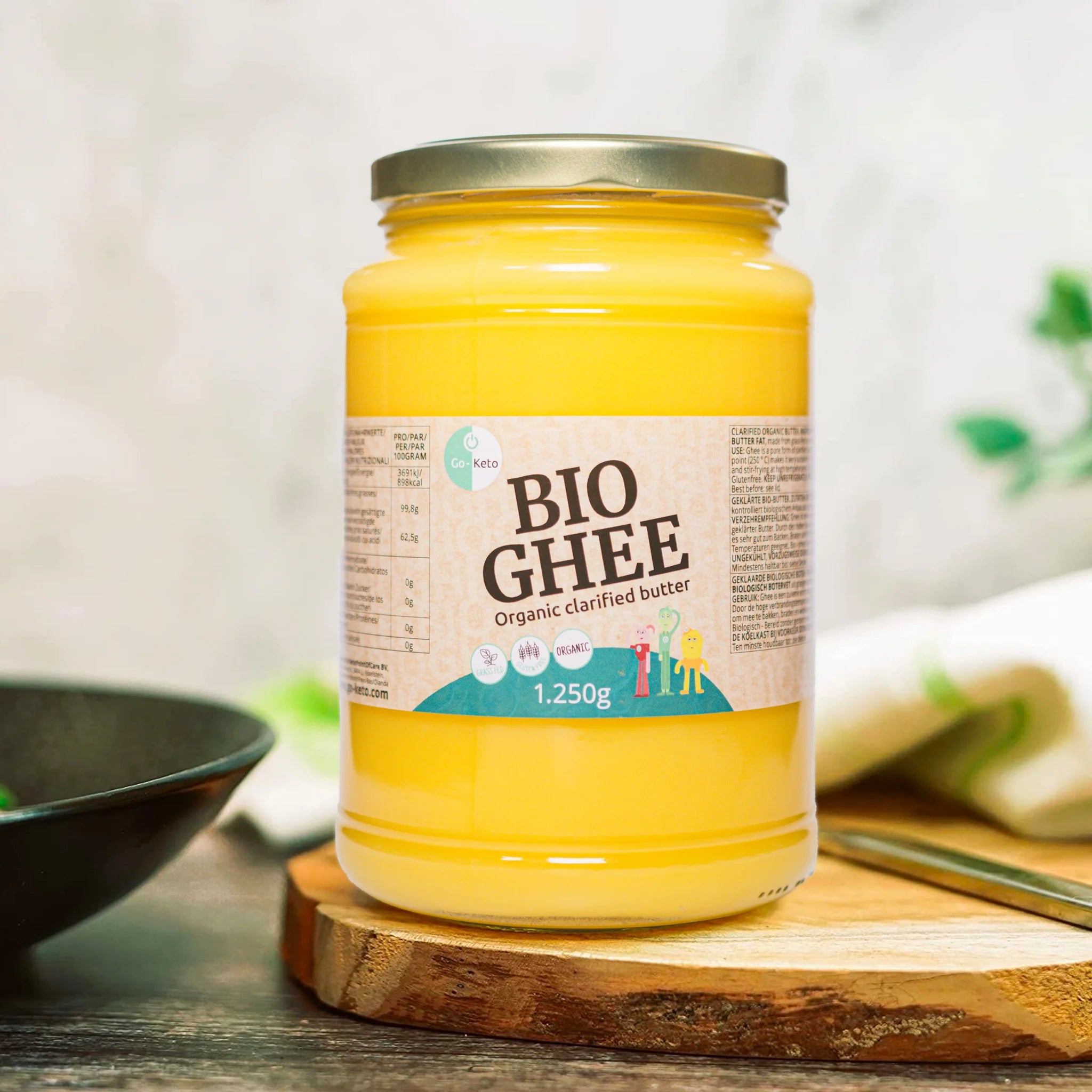 Organic Bio Ghee 1,250g – product overview
