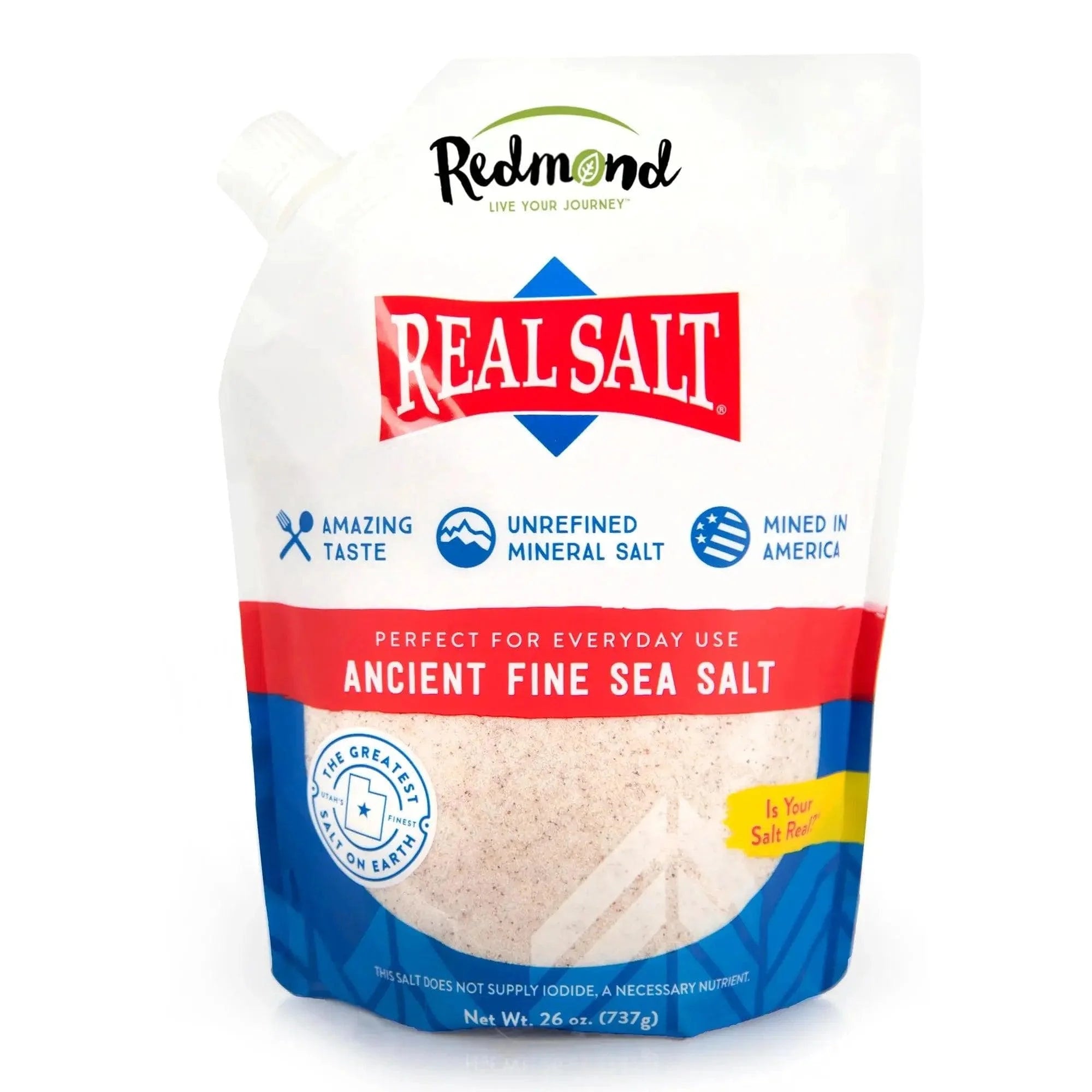 Real Salt Fine Pouch 737g real salt 03400045