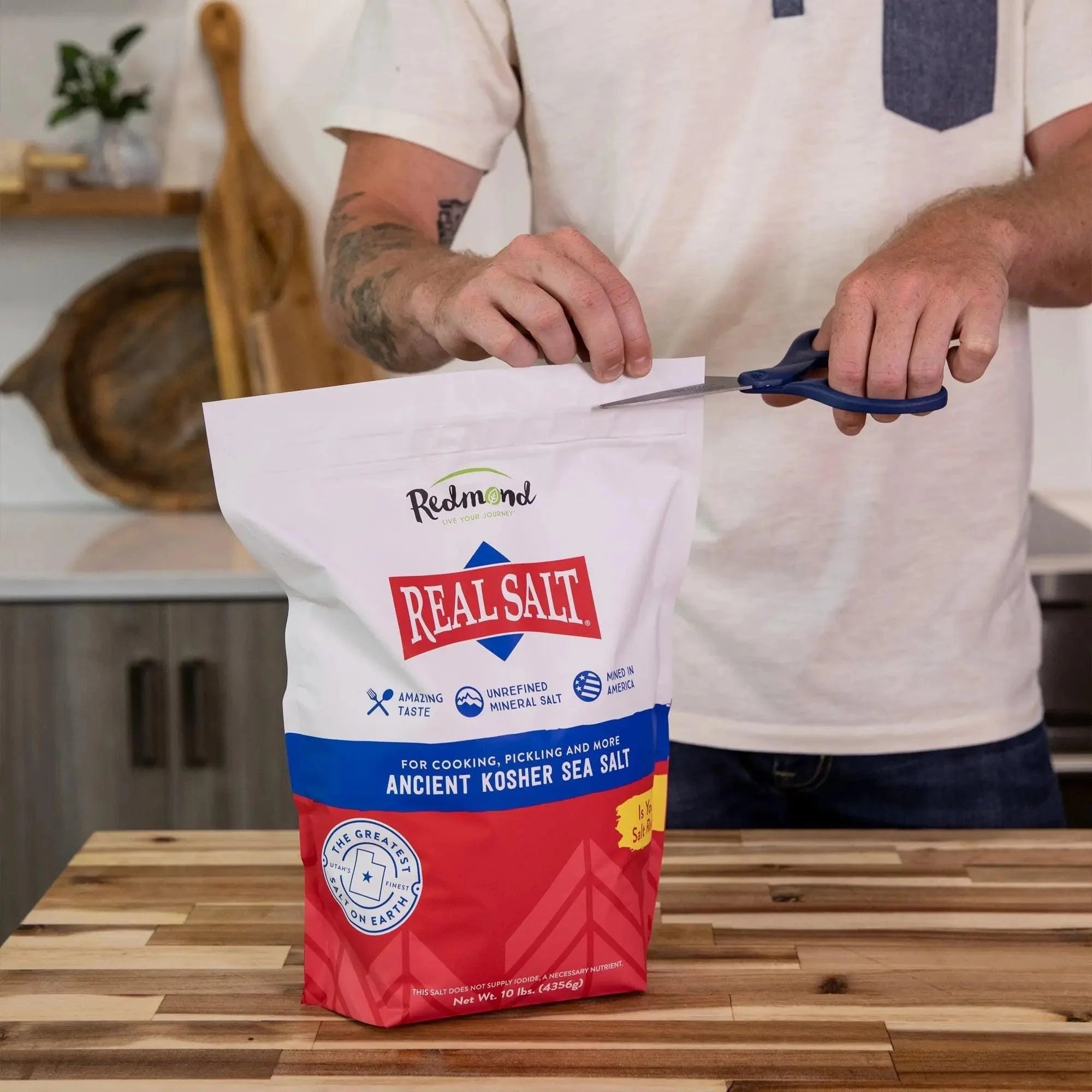 Real Salt Kosher Pouch 4356g real salt 03400034