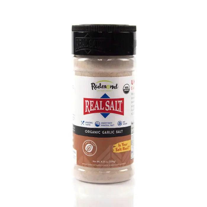 Real Salt Organic Seasonings Garlic Salt Shaker 135g 03400008 Vital20