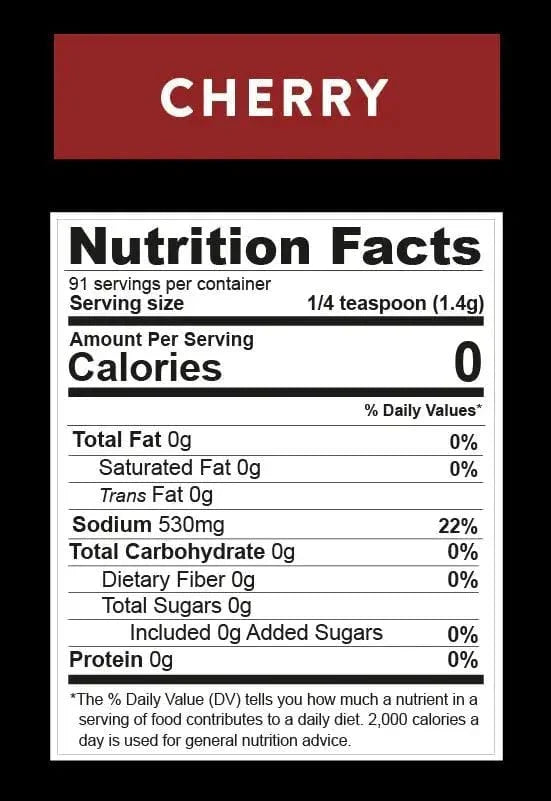 Real Salt Smoked Cherry Shaker 156g real salt 03400029
