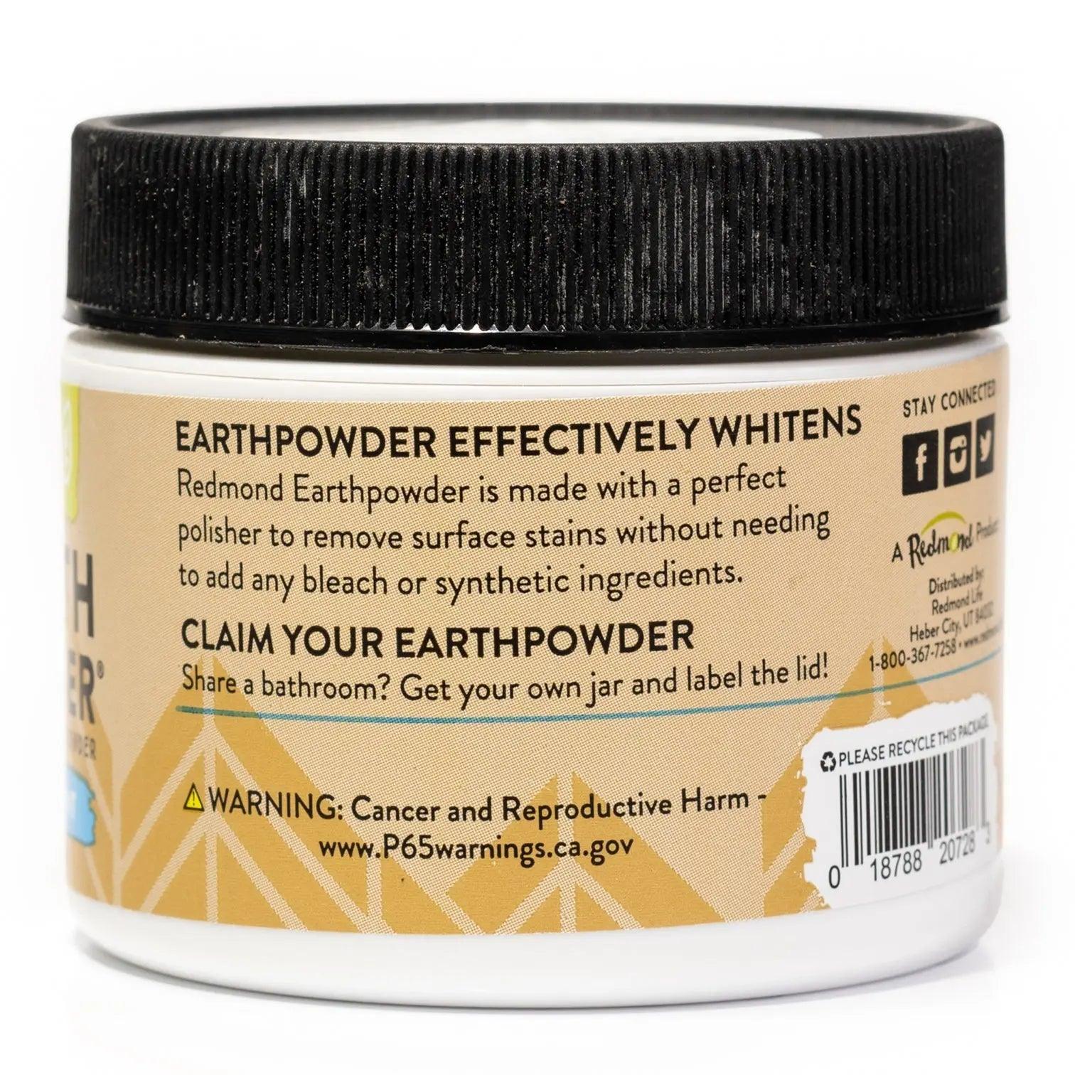 Redmond Earthpowder Toothpaste Peppermint Redmond 51g 04600010 Vital20
