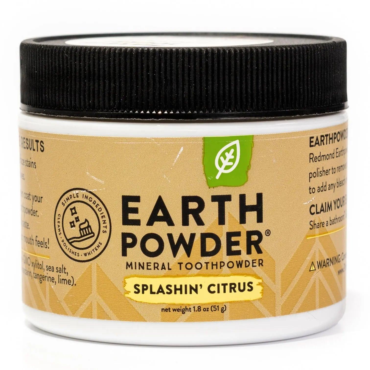 Redmond Earthpowder Toothpaste Splashing Citrus Redmond 51g 04600009 Vital20
