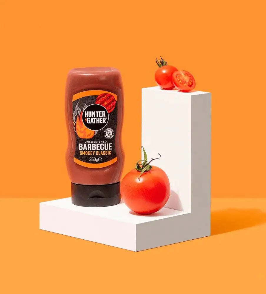 Unsweetened Barbecue Sauce Smokey Classic Hunter & Gather 350g hunter & gather 00900039