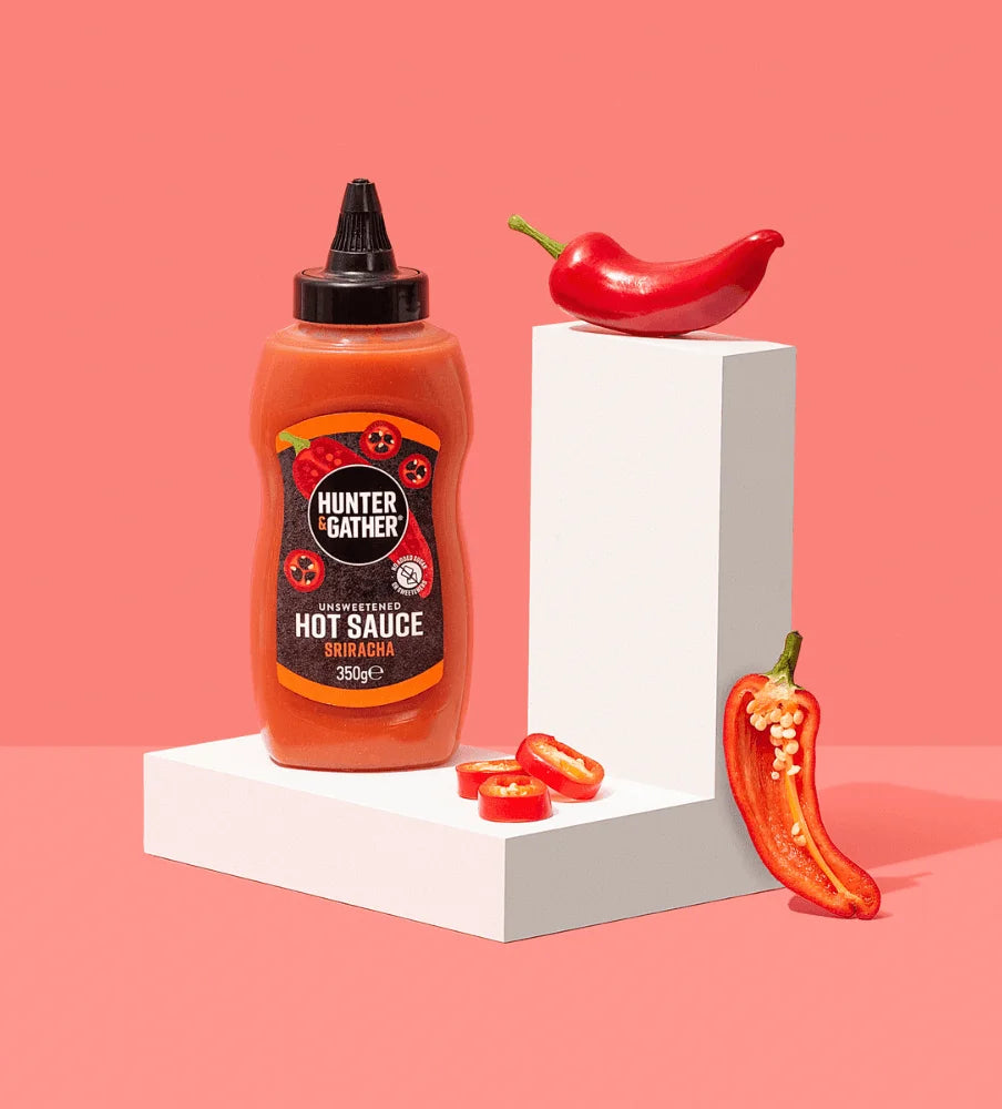 Unsweetened Sriracha Hot Hunter & Gather 350g hunter & gather 00900040