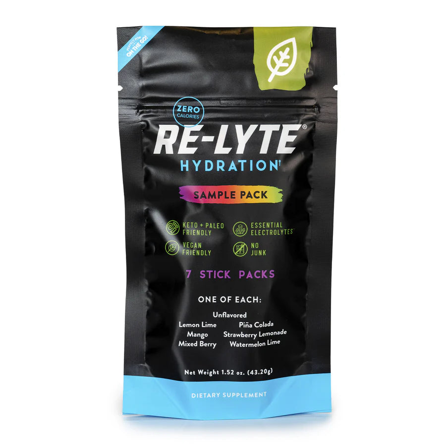 Re-Lyte Elektrolyt-Hydratationsgetränk-Mischung Probierpaket (7 Sticks)