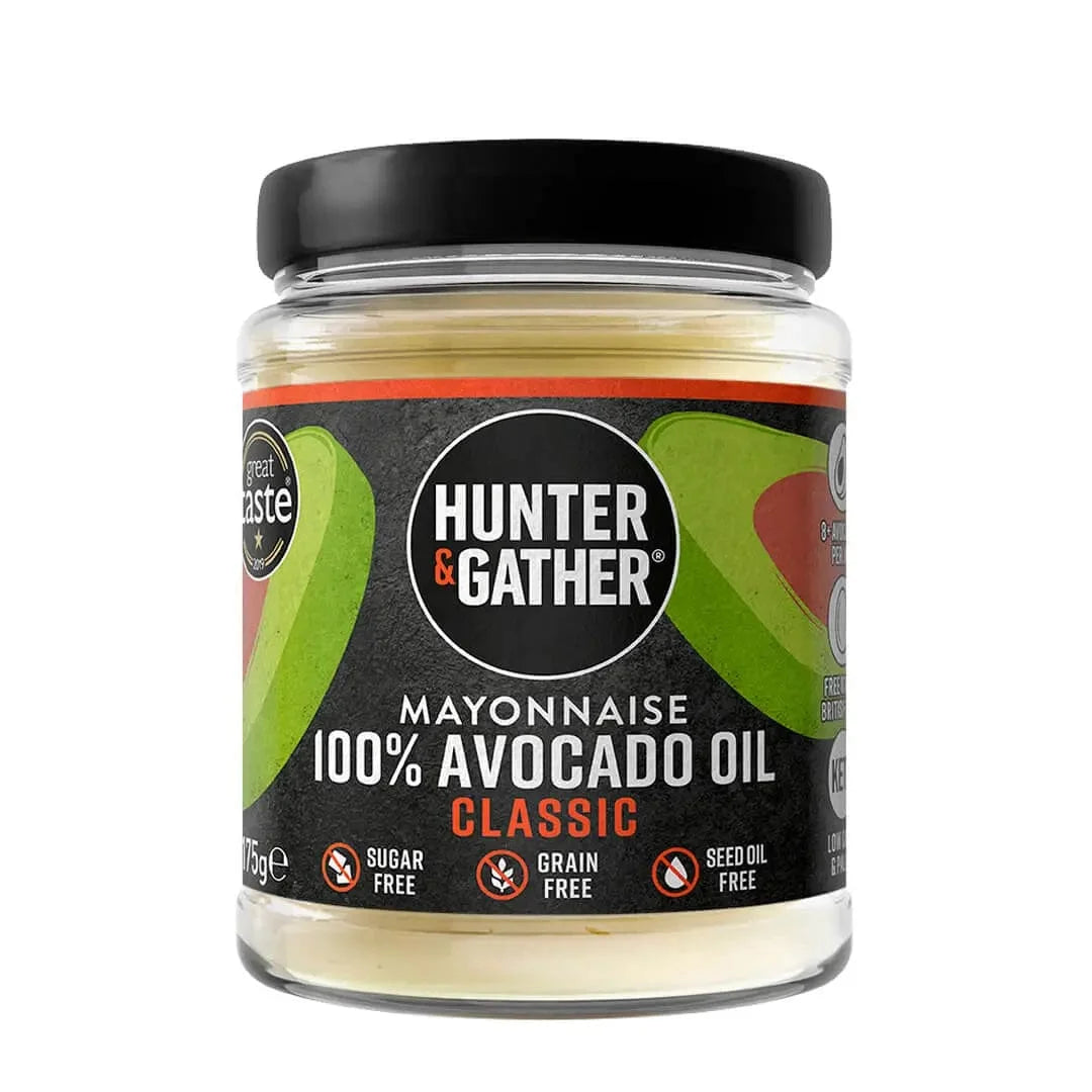 Avocado Oil Mayonnaise Classic Hunter & Gather 175g hunter & gather  00900005
