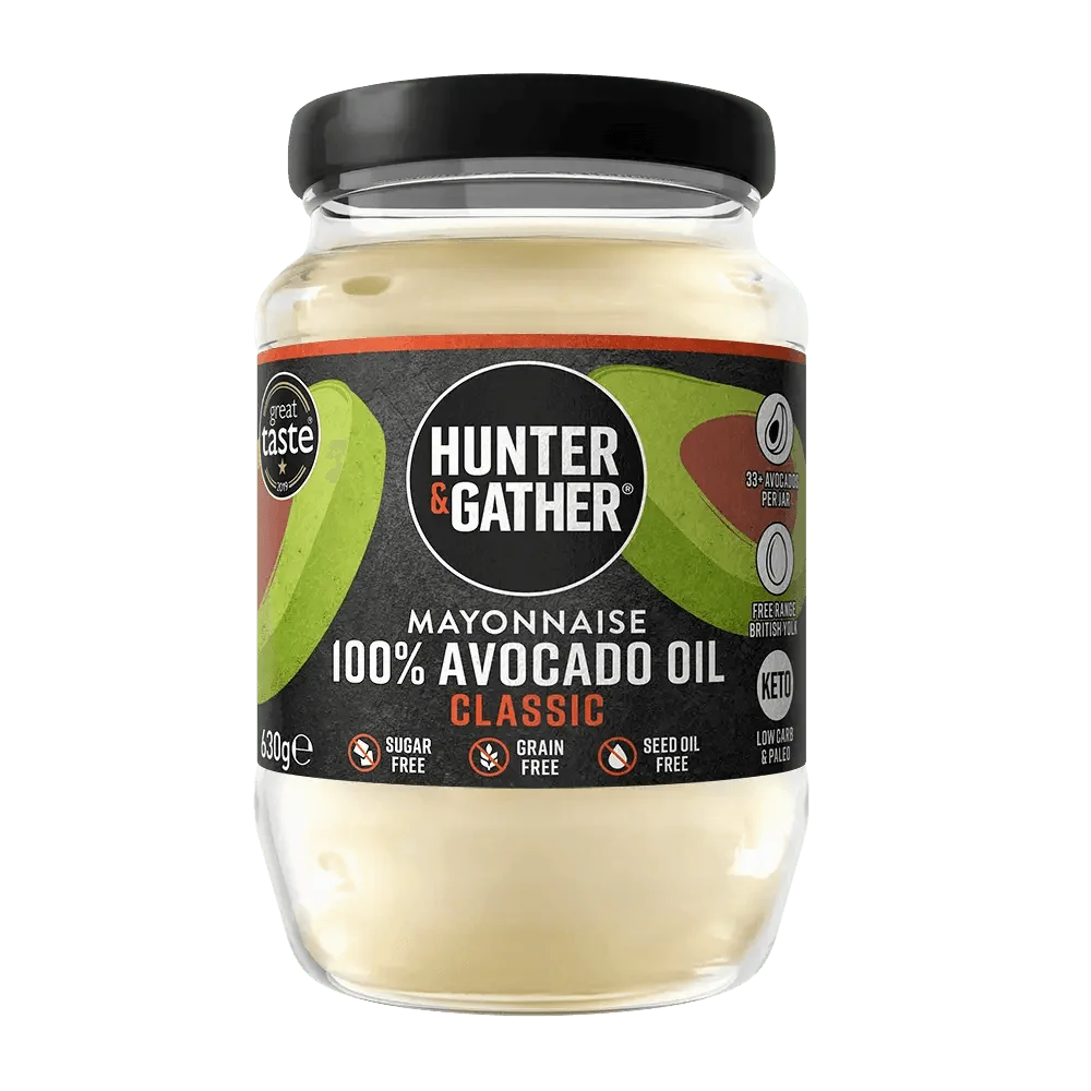 Avocado Oil Mayonnaise Classic Hunter & Gather 630g hunter & gather  00900009
