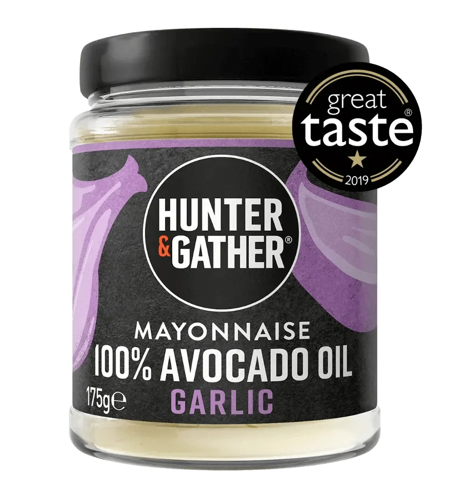 Avocado Oil Mayonnaise Garlic Hunter & Gather 175g hunter & gather  00900007