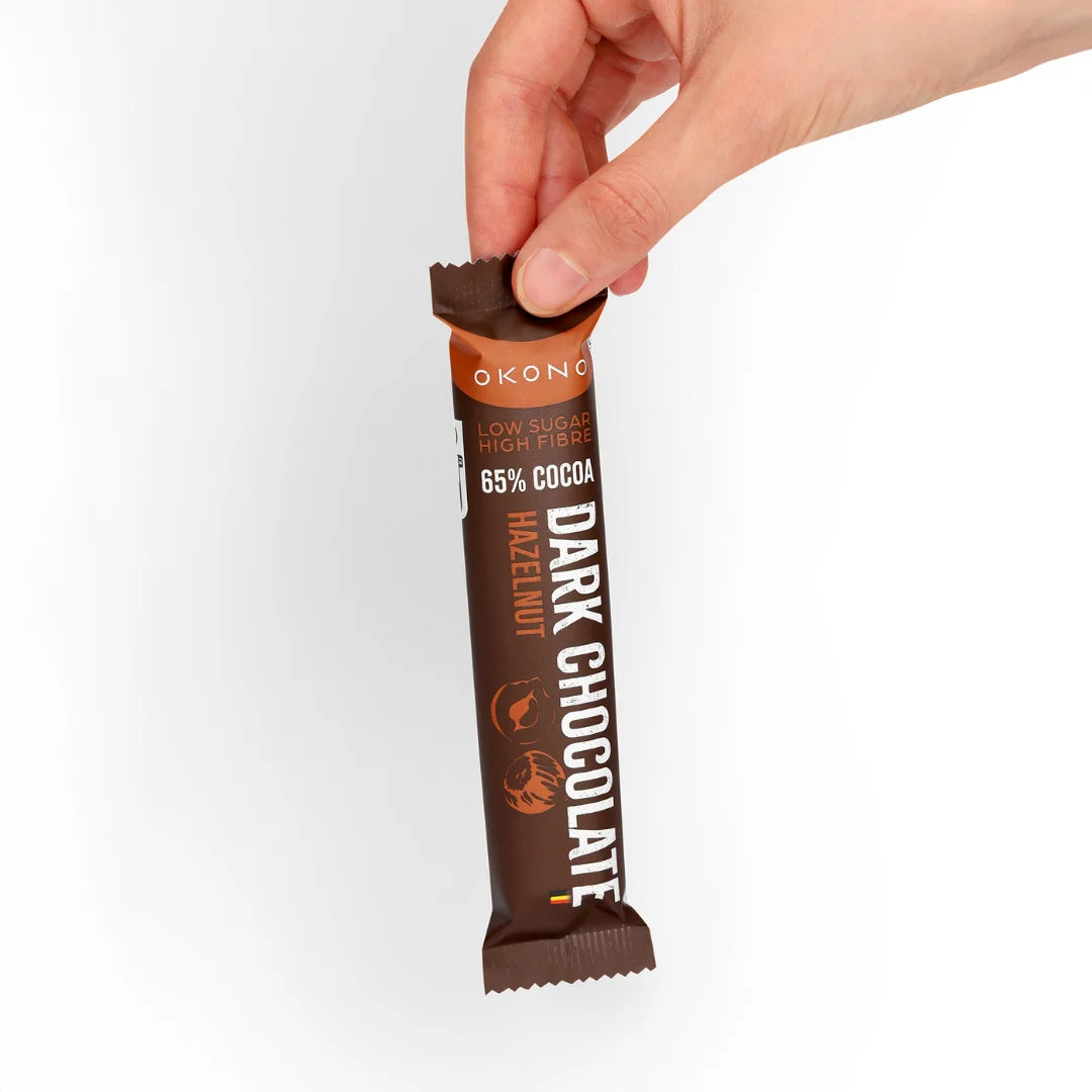 Dark Chocolate Hazelnut OKONO 35g x20 OKONO 03000063