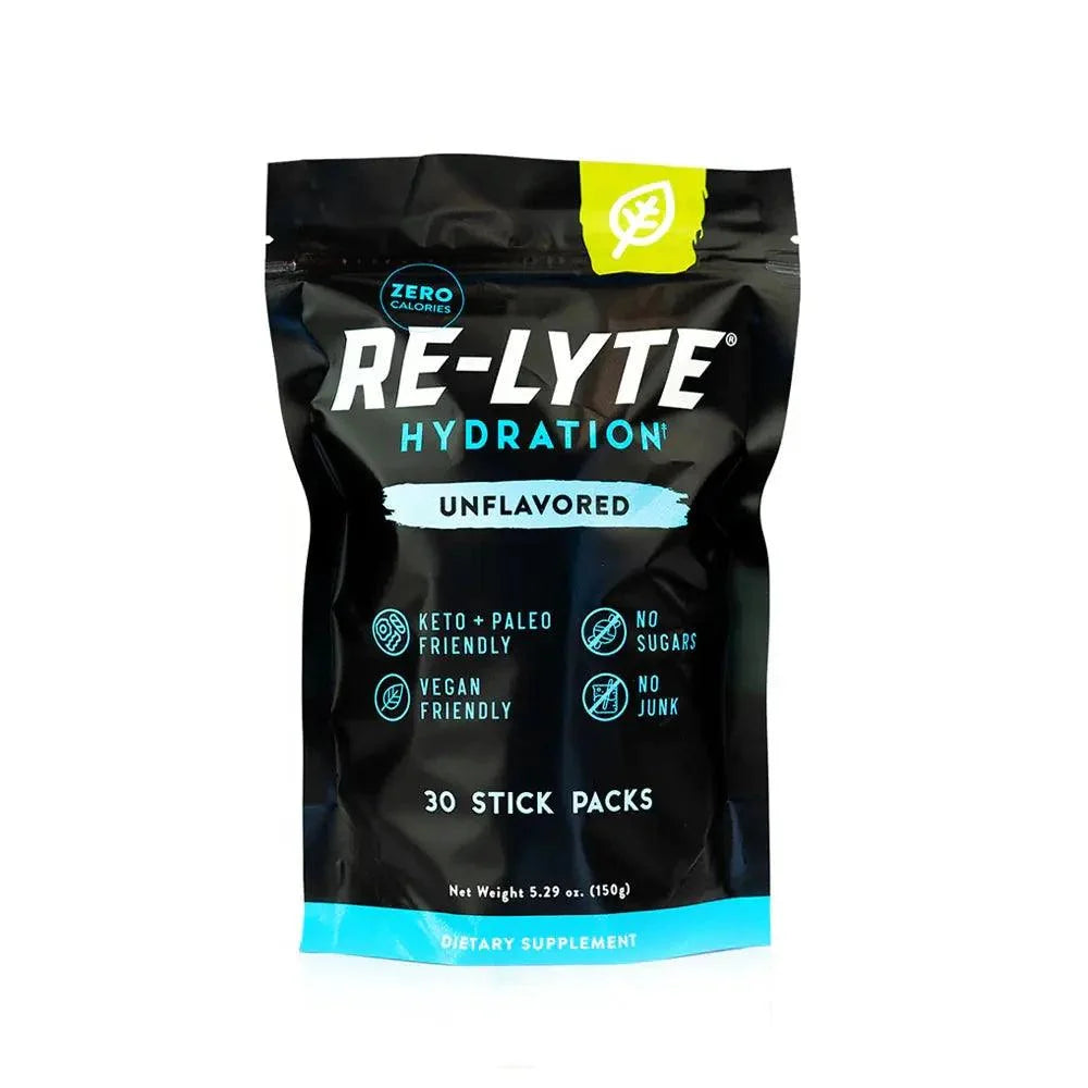 Electrolyte Hydration Drink Mix Unflavoured Re-Lyte x30 sticks re-lyte  03400046