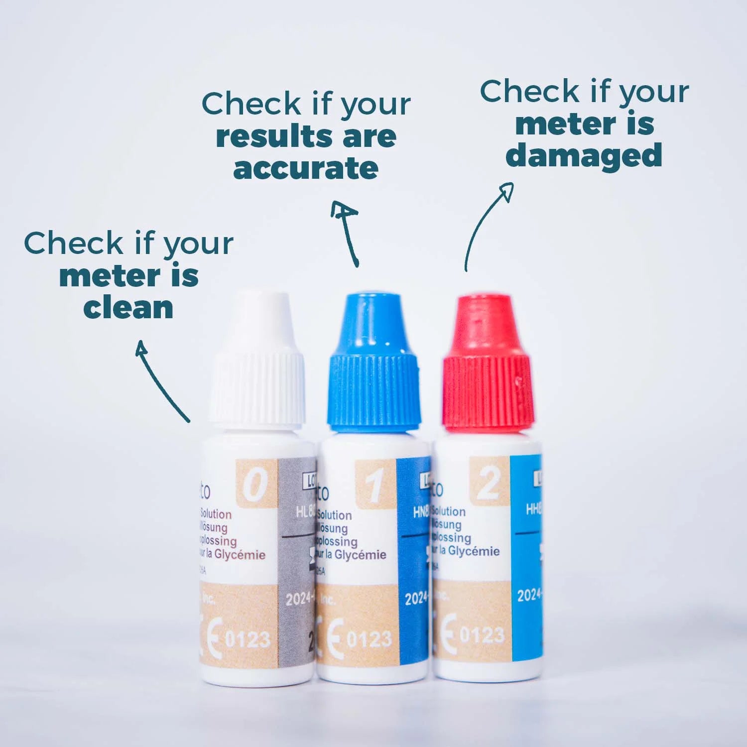 Go-Keto Glucose Control Solution (3 bottles) – product overview