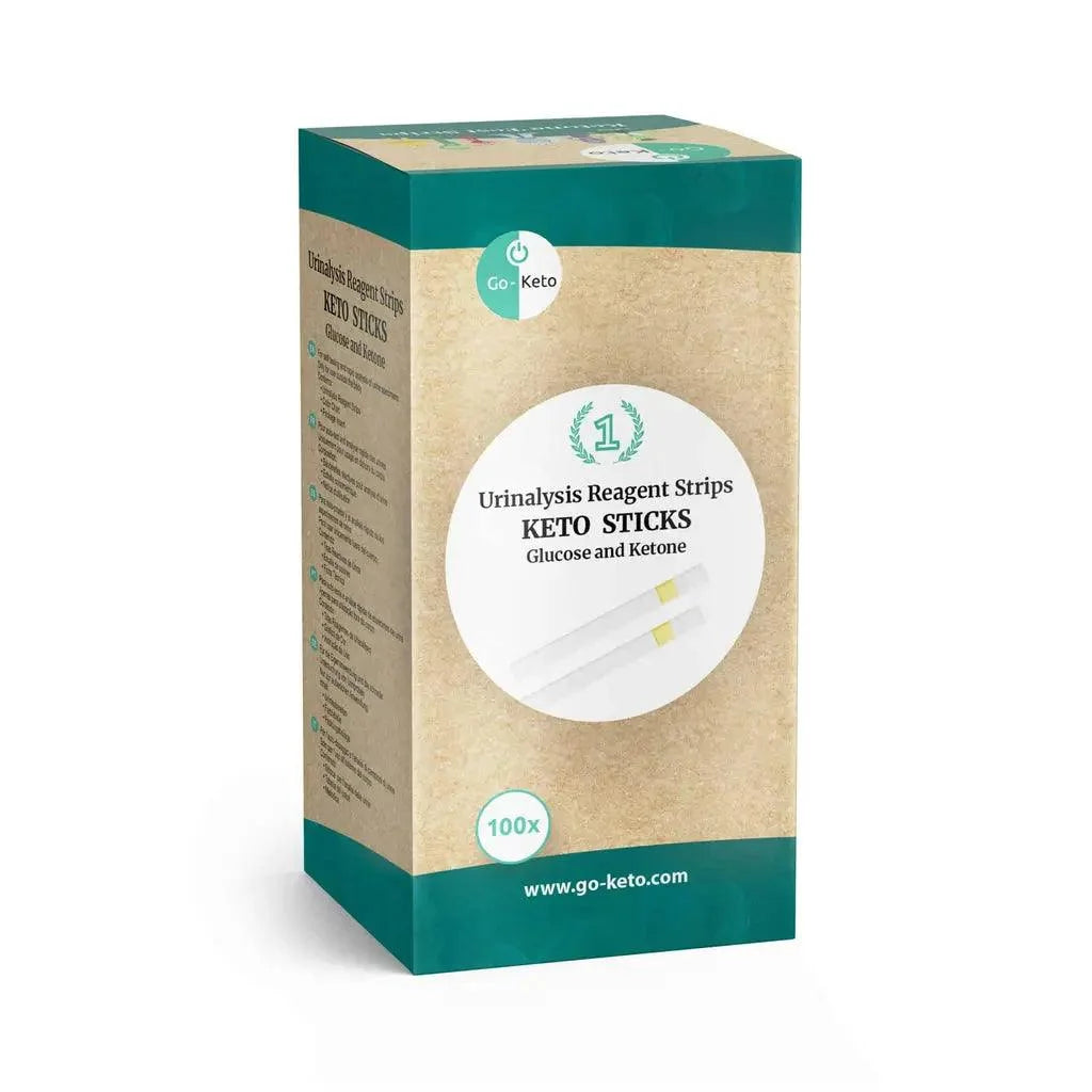 Go-Keto Tiras Reactivas de Orina para Glucosa y Cetonas x50 – product overview