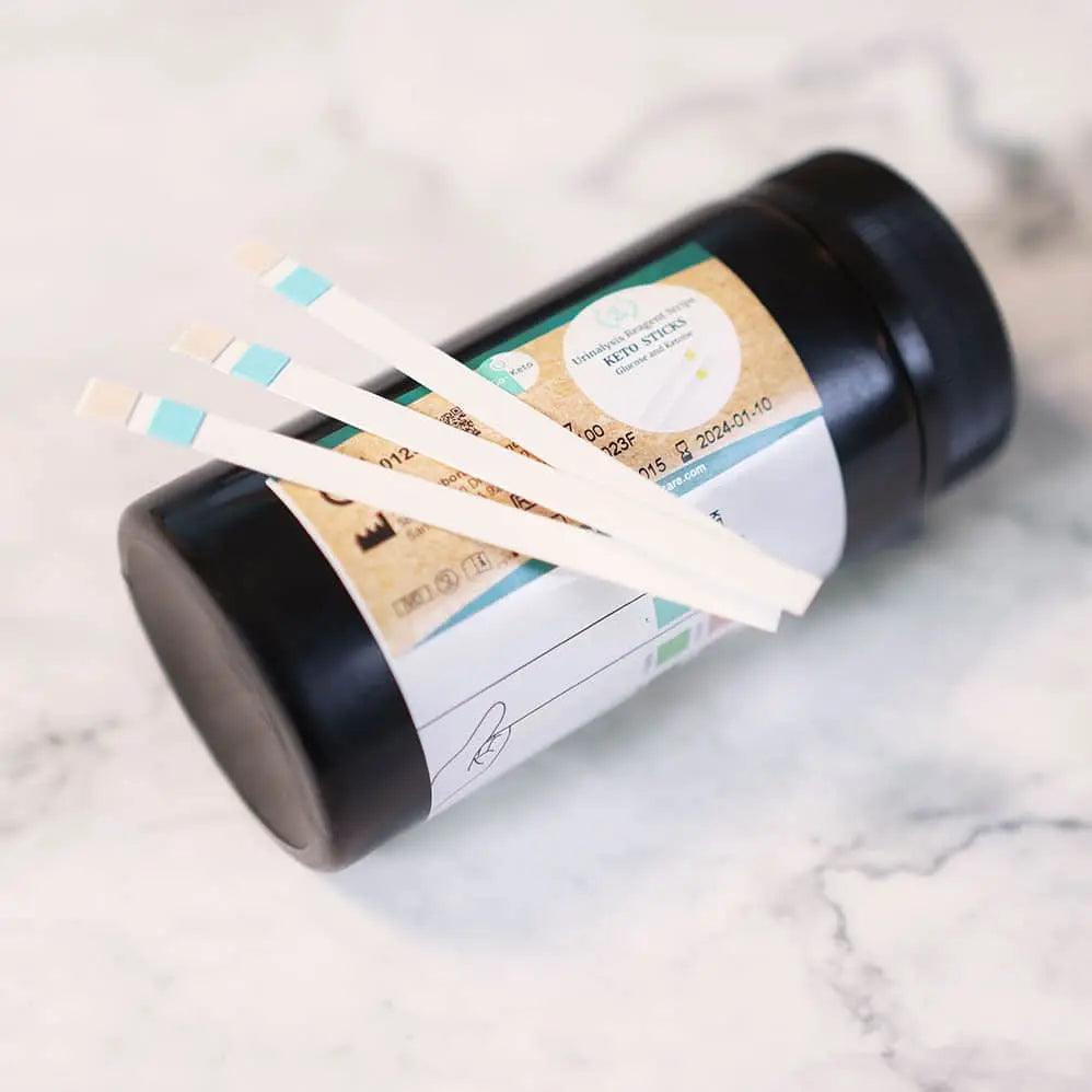 Go-Keto Glucose Ketonen Urine Sticks Go-Keto x50 P-GK-URIN-2P50 Vital20