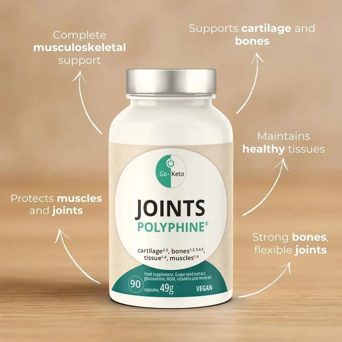 Go-Keto Good for Joints Go-Keto 45 days P-JOI-90 Vital20