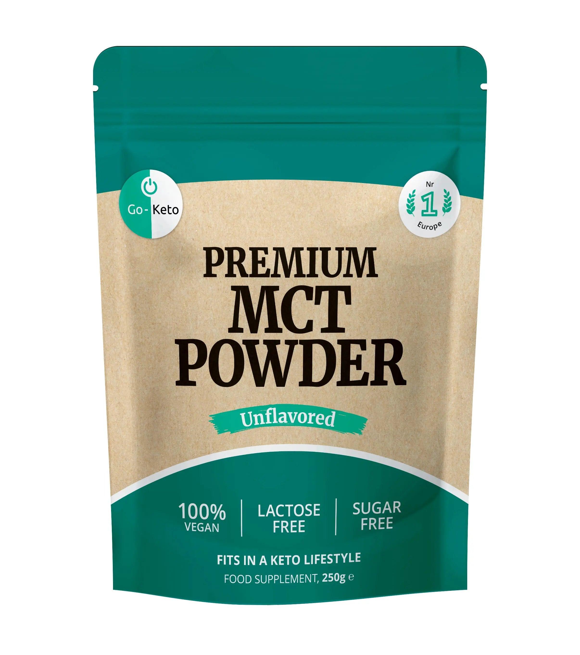 Go-Keto MCT Powder Premium Powder Go-Keto 250g P-GK-MCT-362 Vital20