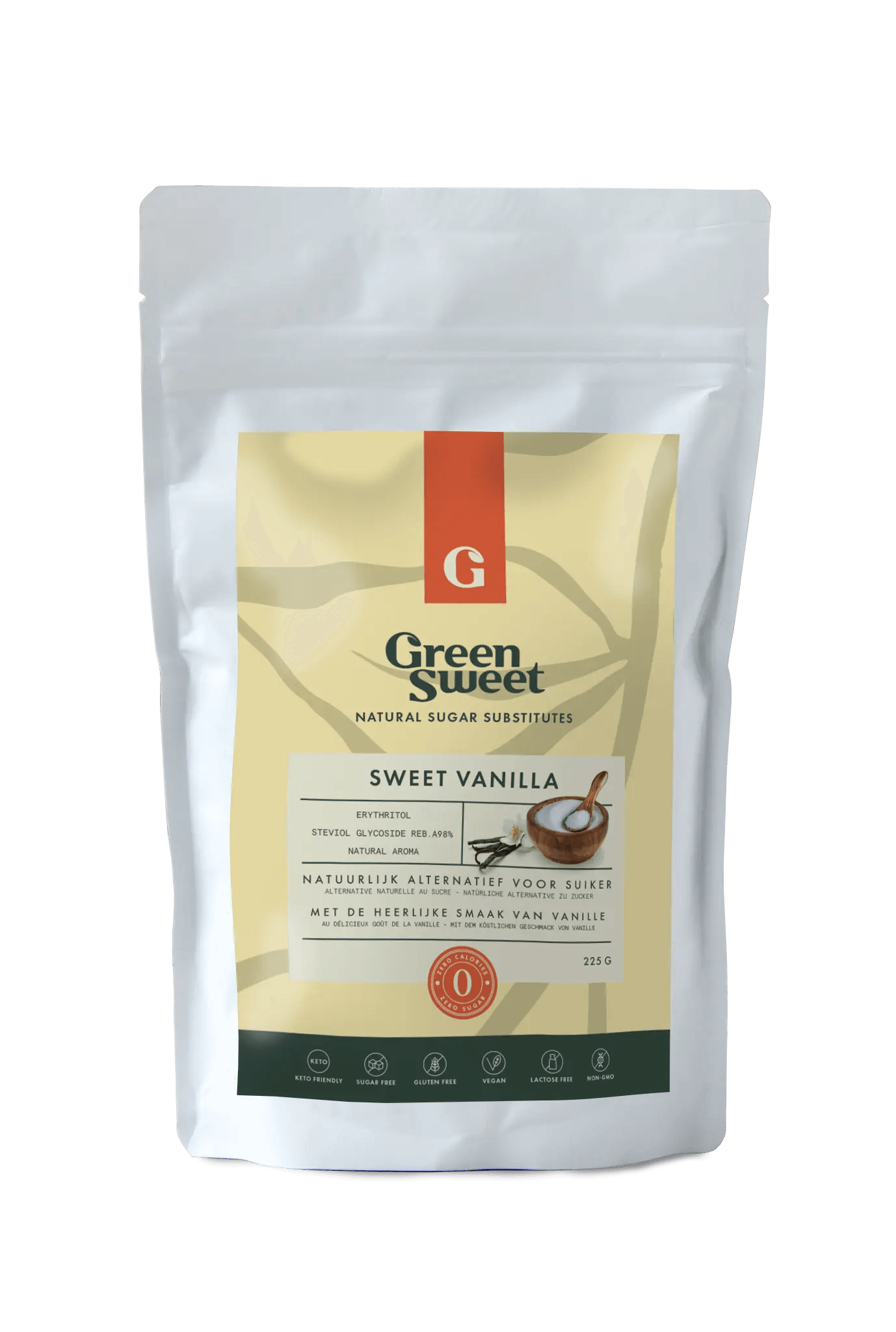 Green Sweet Sugar Substitute Sweet Vanilla Green Sweet 400g 02200012 Vital20