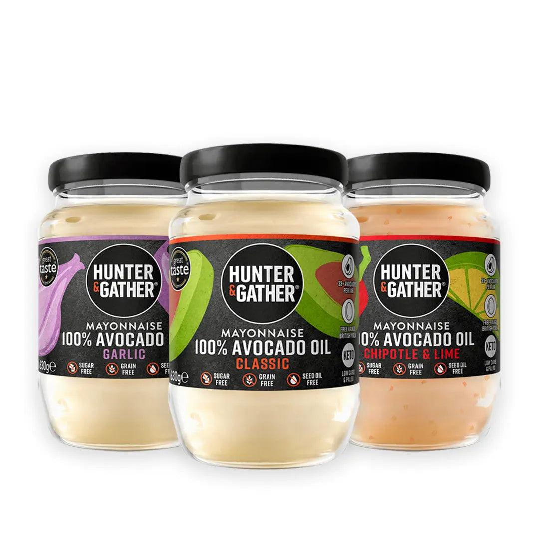 Hunter & Gather Avocado Oil Mayonnaise Classic Hunter & Gather 630g 00900009 Vital20
