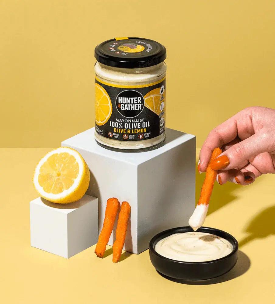 Hunter & Gather Olive Oil Mayonnaise Lemon Hunter & Gather 250g 00900016 Vital20