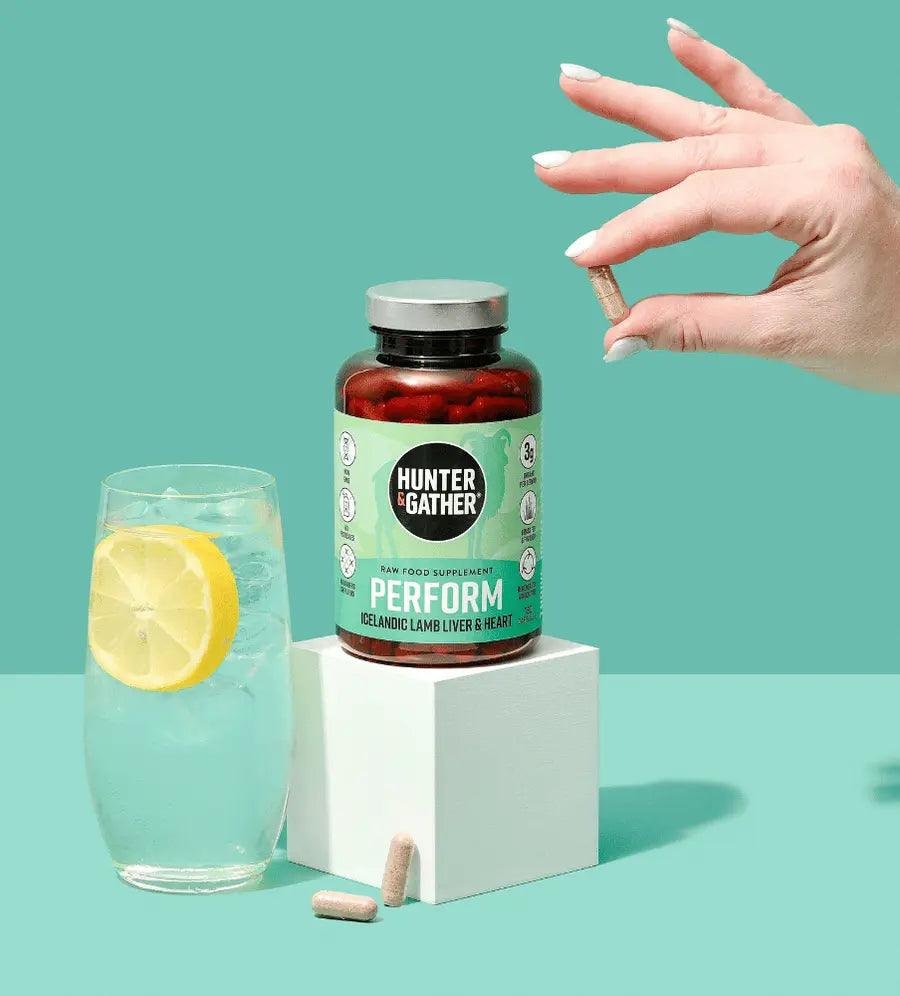 Hunter & Gather Perform 100% Gress Fed Lamb Liver & Heart Hunter & Gather x90 00900013 Vital20