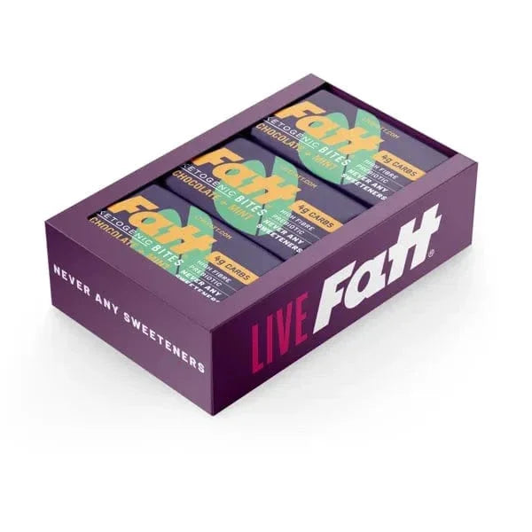Keto Bites Chocolate Mint Live Fatt 35g x16 live fatt Snacks 01900027