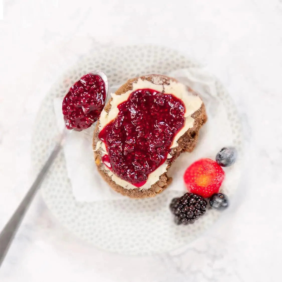 Keto Fruit Spread Forest Berries Go-Keto 200g – product overview