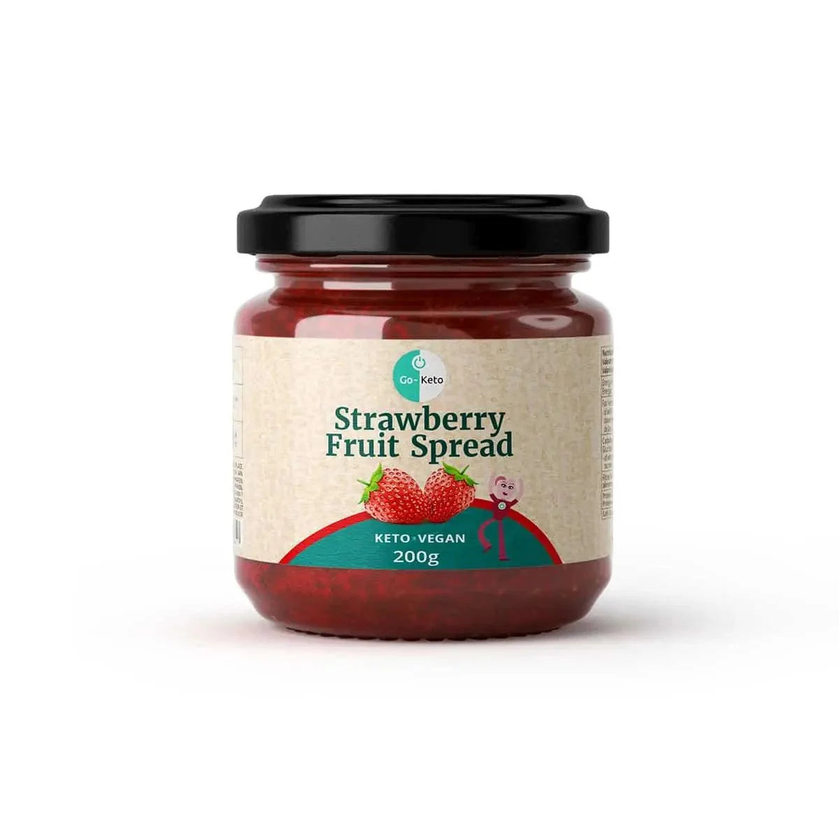Keto Fruit Spread Strawberry Go-Keto 200g – product overview