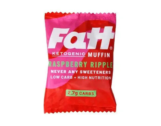 Keto Muffin Raspberry Ripple Live Fatt 40g live fatt Snack 01900009