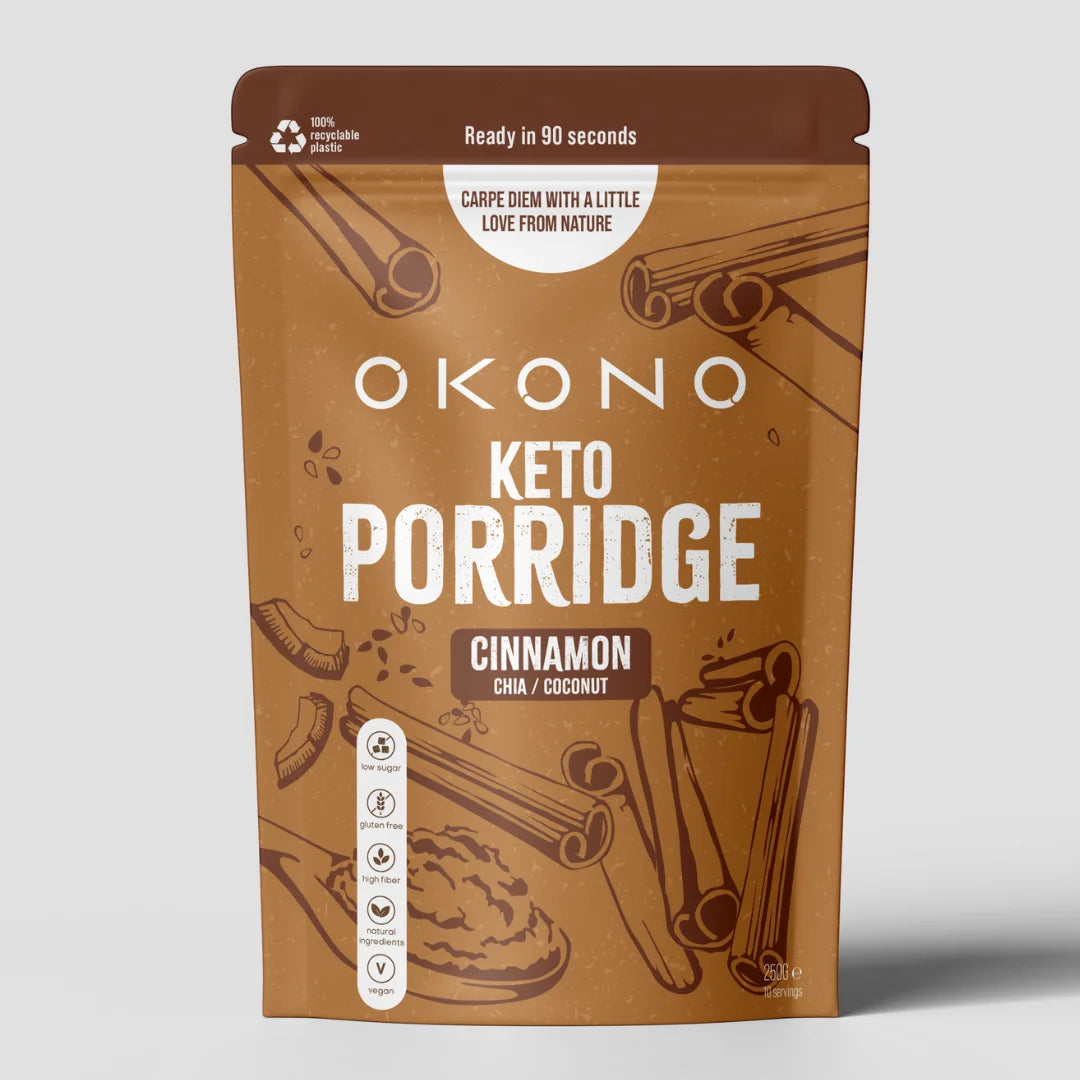 Keto Porridge Cinnamon OKONO 250g OKONO 03000039